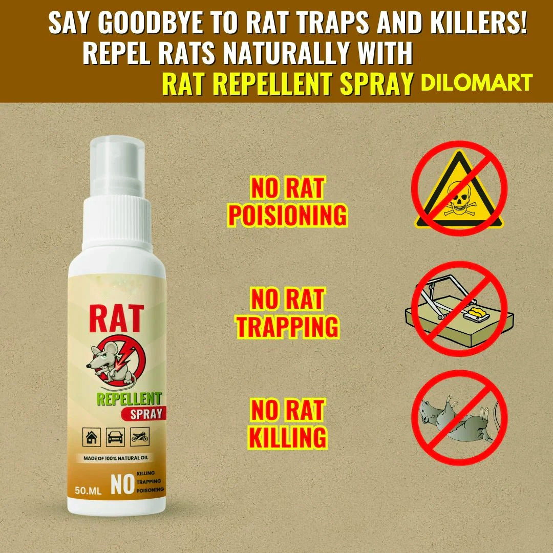 Rat Repellent Spray 50ML (Pack of 3)